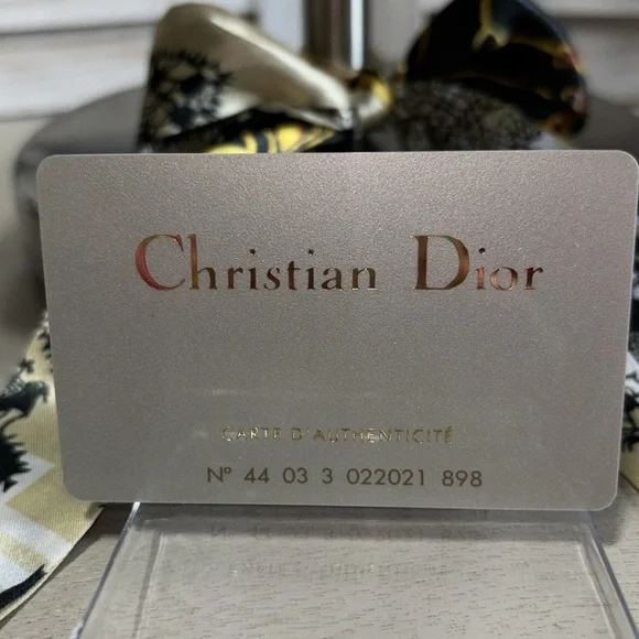 SOLD - Dior Maris Pearl Handle Vintage Nylon Bag,Black11x9,EUC,Callout on bottom - Picture 11 of 14